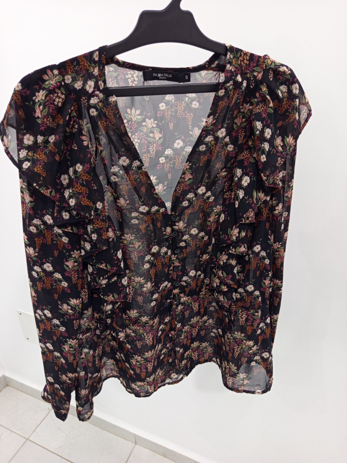 Chemise fleurie femme 