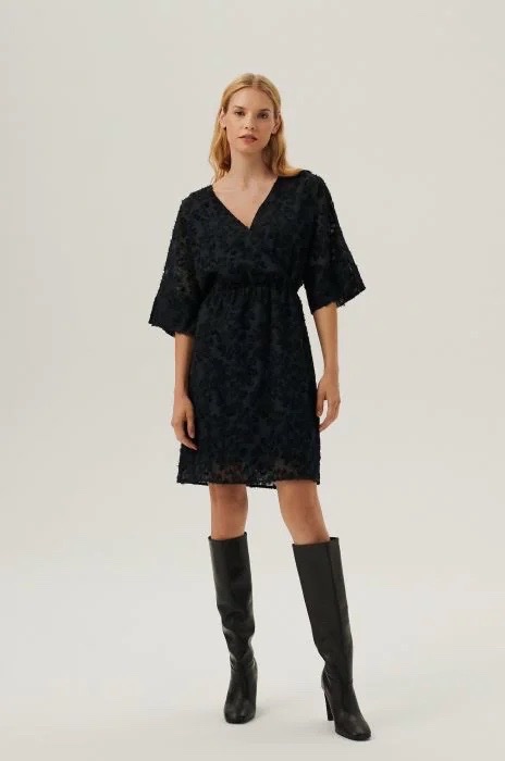 Robe noir hm taille m 