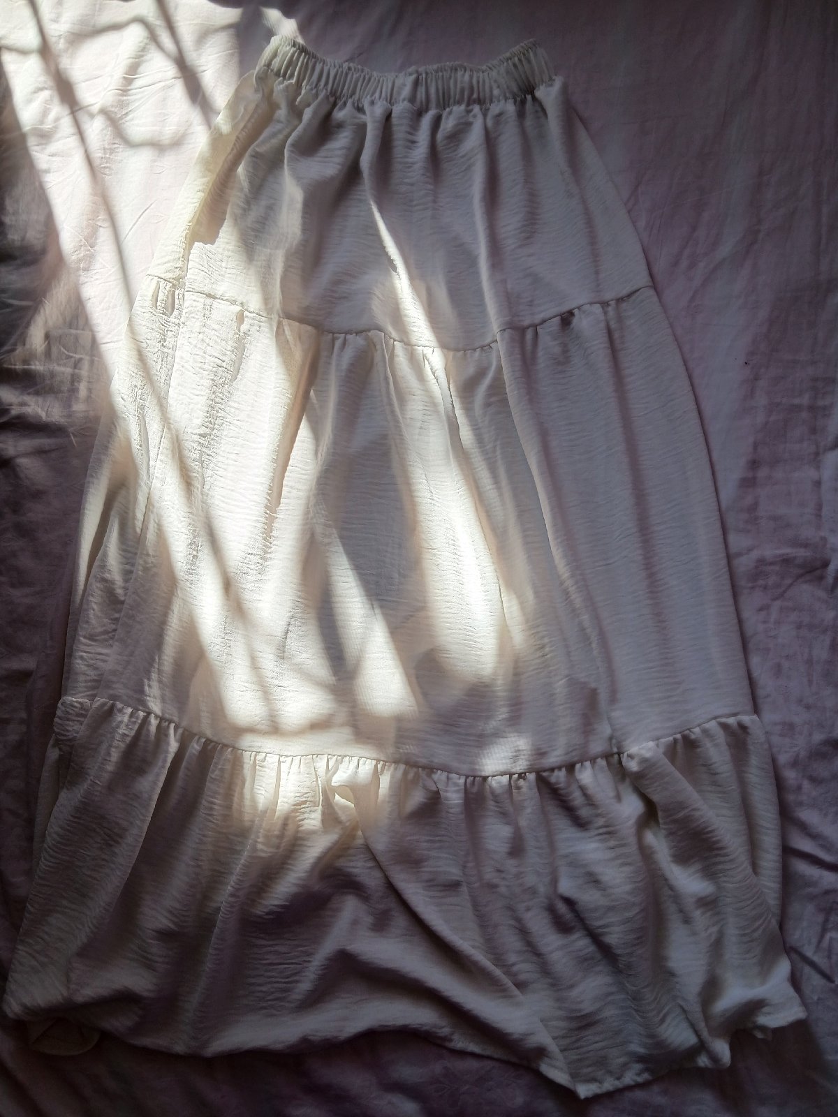 White Maxi Skirt