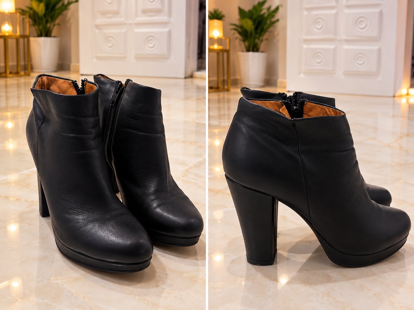 Bottine buffalo vrai cuir 