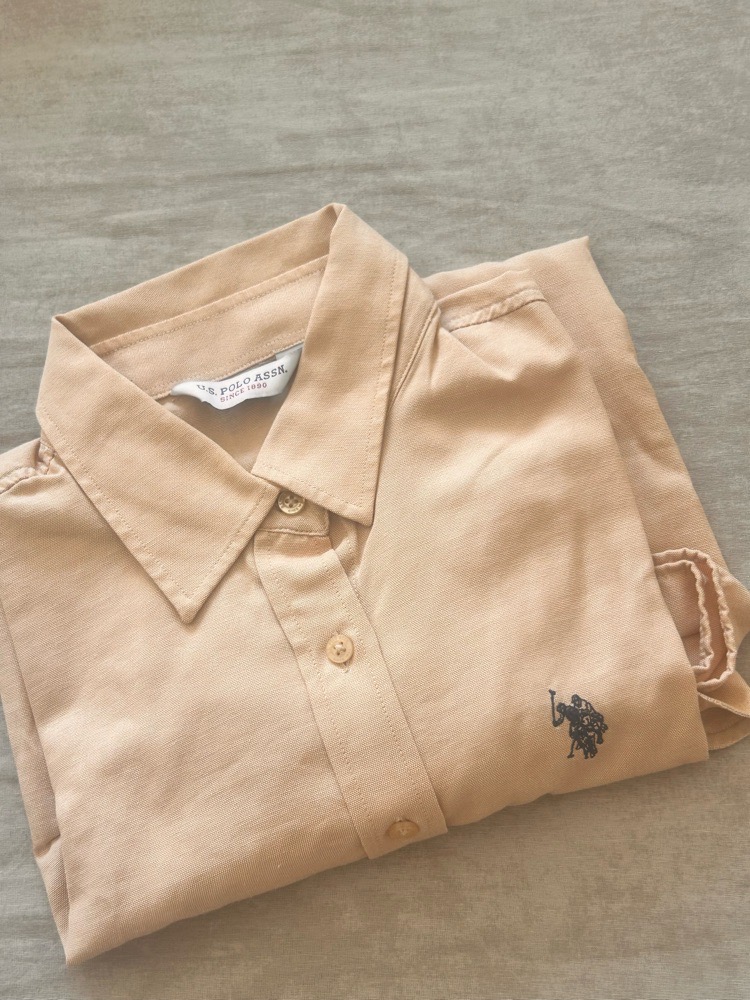 Chemise beige USPA