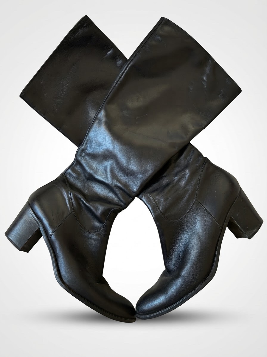 Bottes en cuir