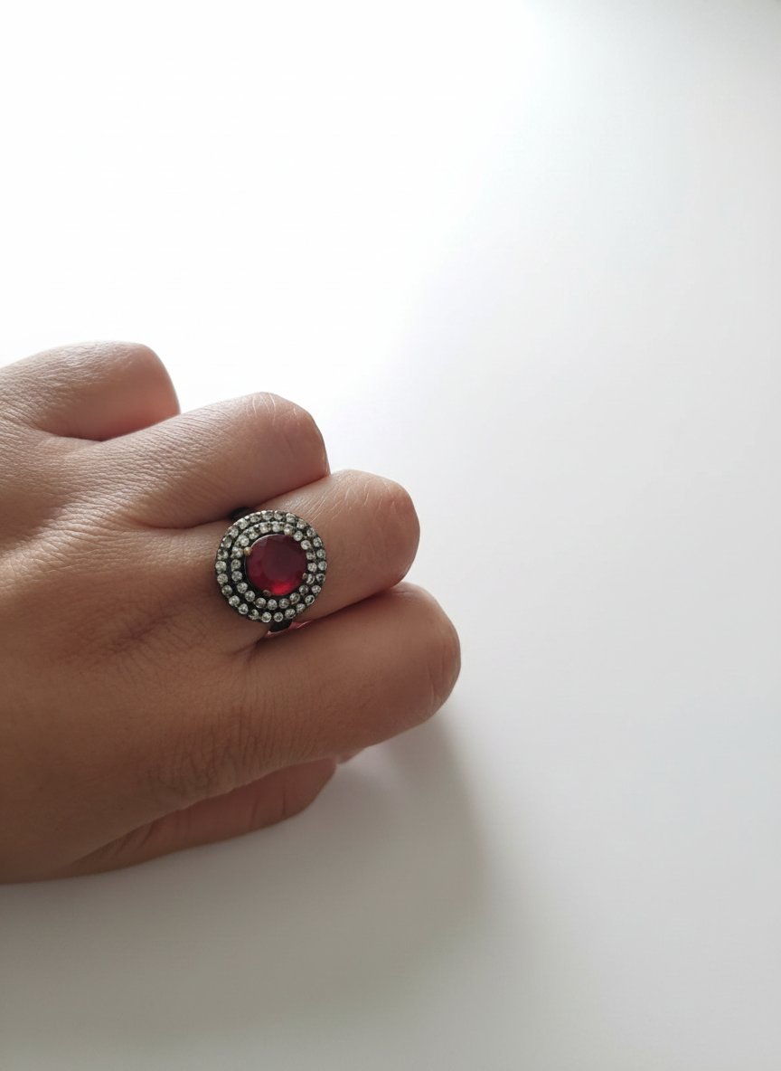 Bague vintage en argent