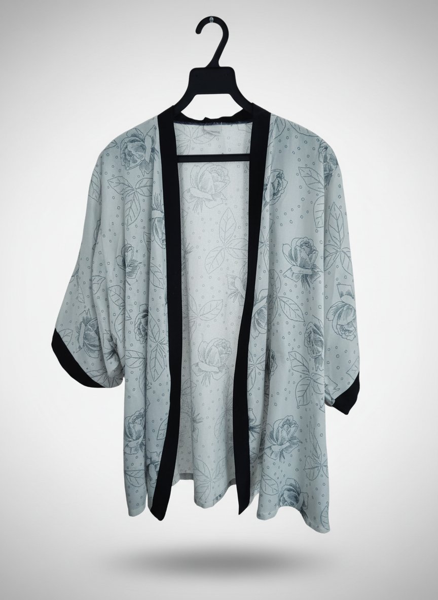Robe de chambre en satin 