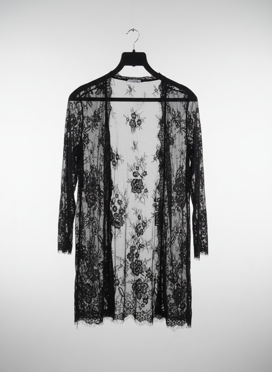 Robe de chambre en dentelle 