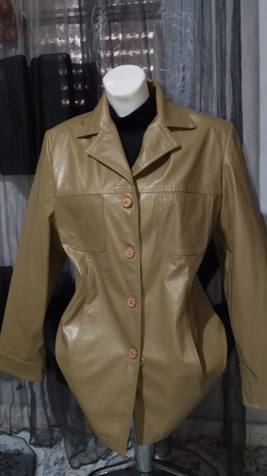 Veste cuir 