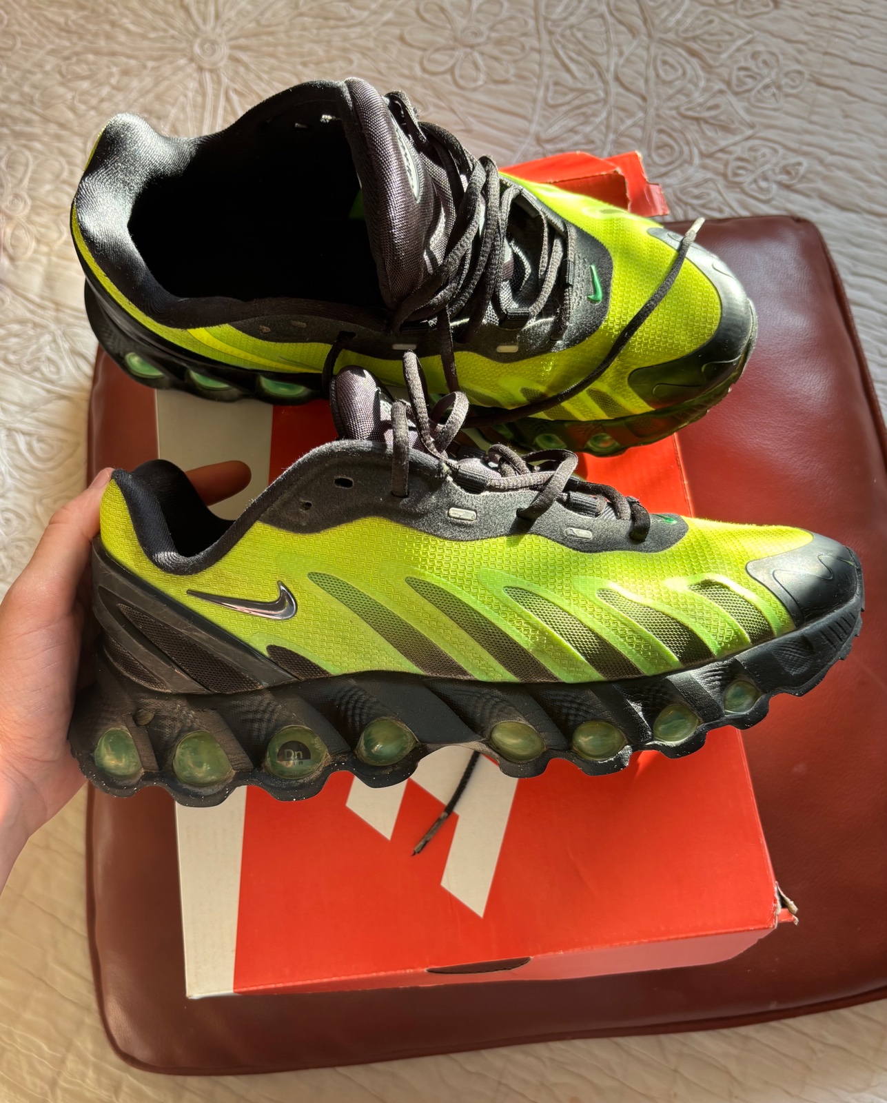 Nike Air Max Dn8 – Noir/Jaune fluo – Pointure 39 – Authentique