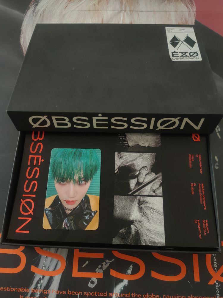 OBSESSION EXO kpop album 