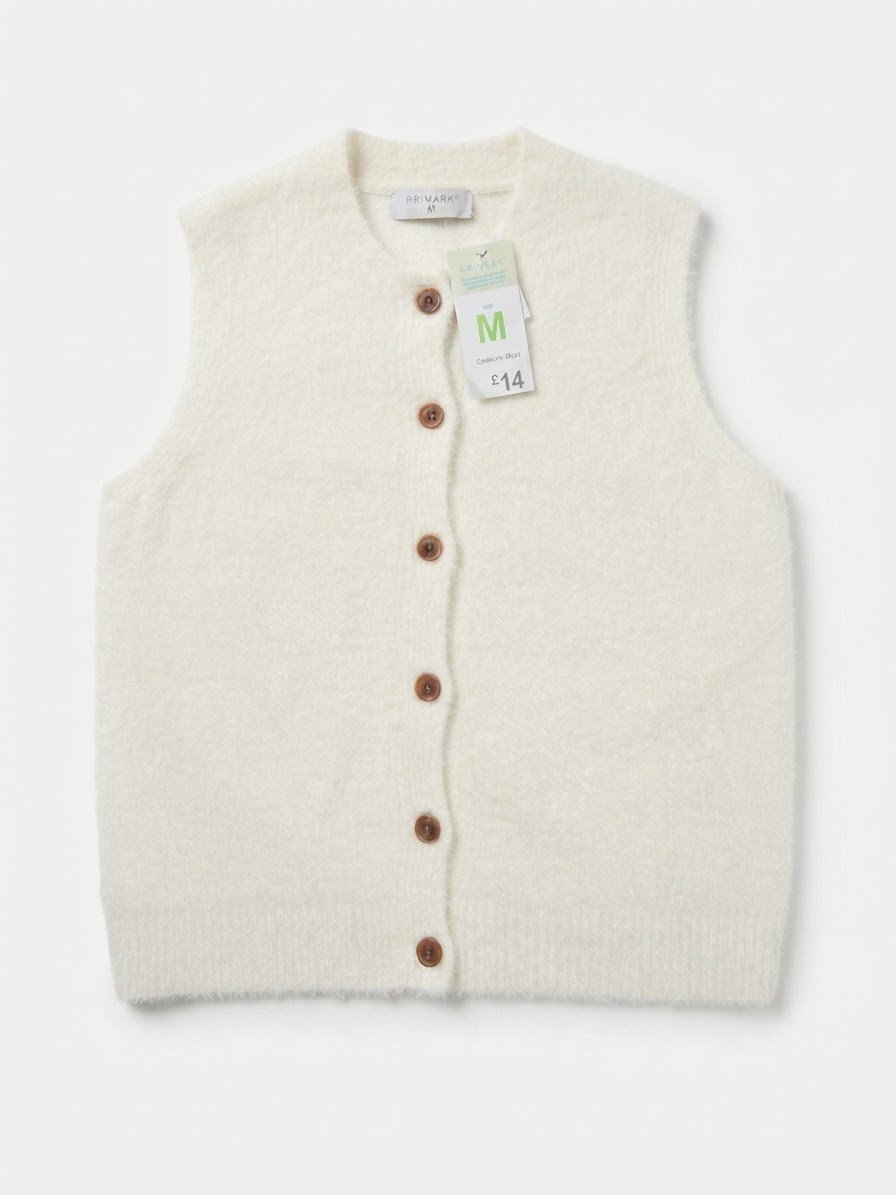 🧶 Gilet sans manches Primark – Taille M – NEUF avec étiquette – 60dt 🧶