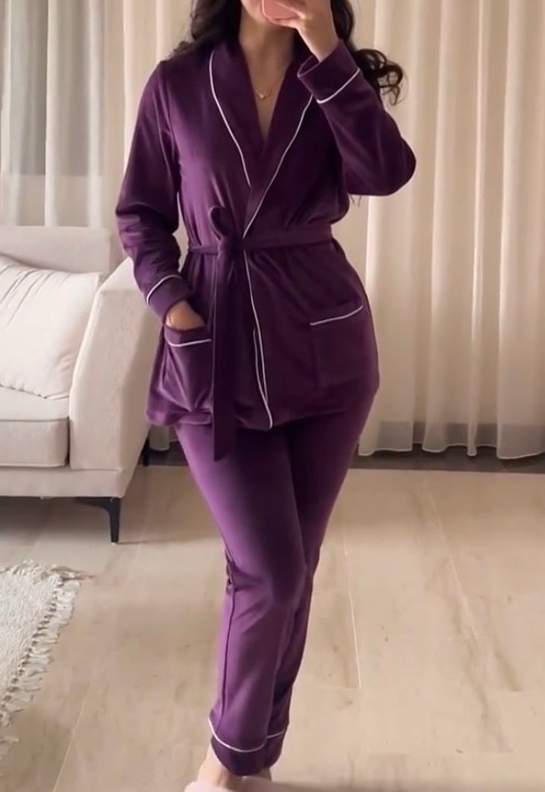 Pyjama en velour 