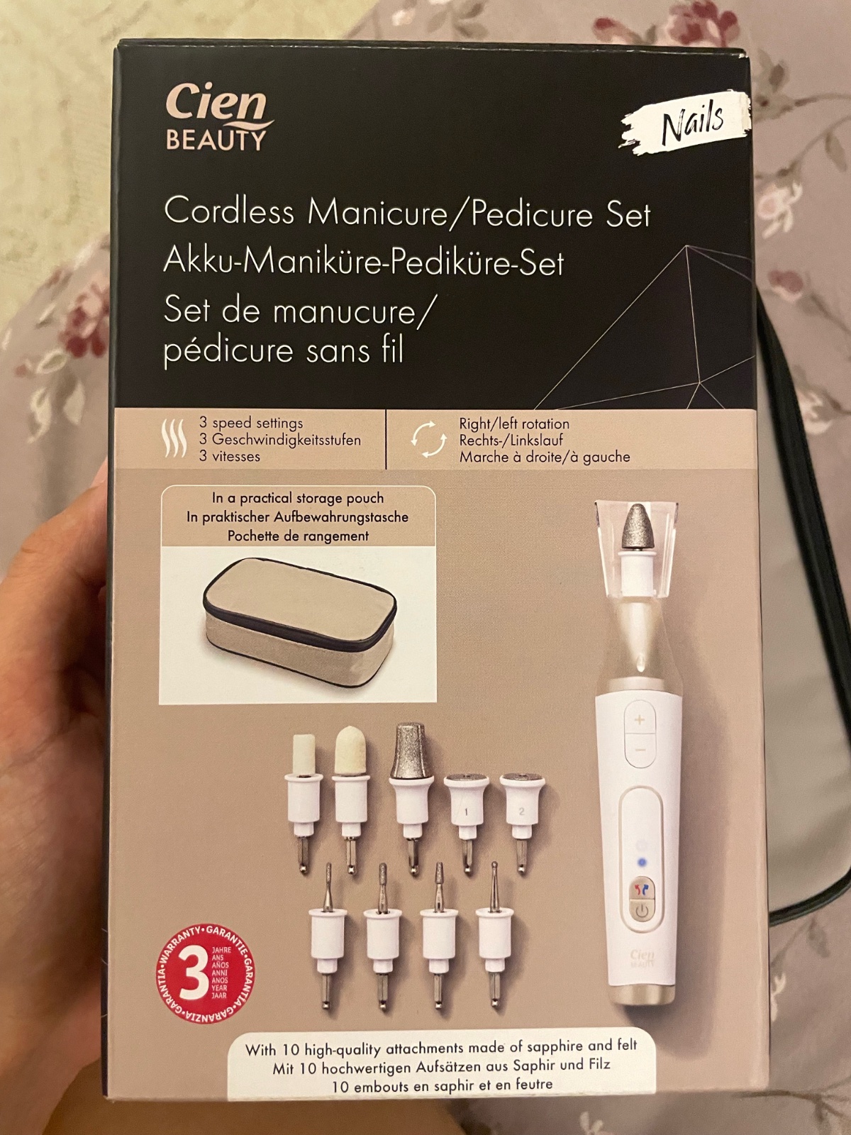 Set de manicure et pedicure