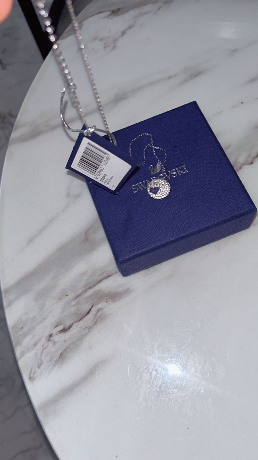 Collier swarovski neuf authentic 