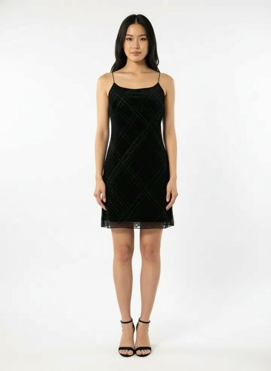 Black mini dress 