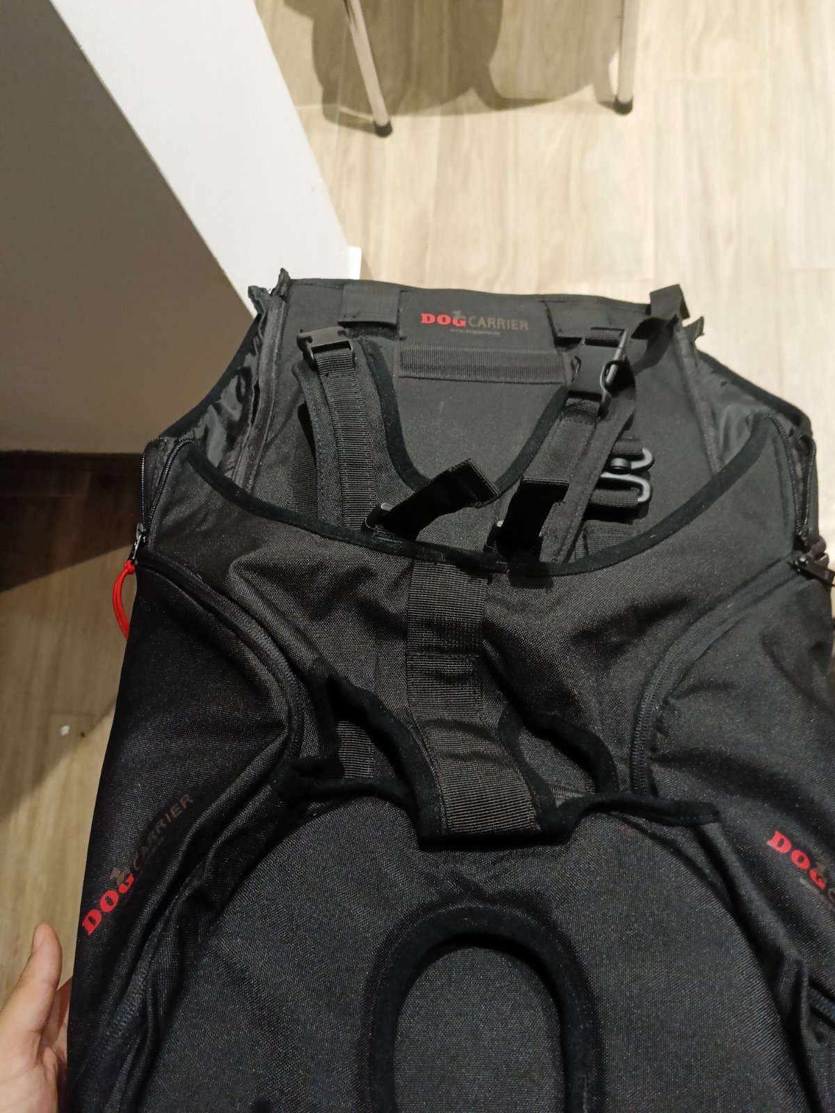 Sac à dos de transport pour chien Dog Carrier BIG&SLIM – Noir