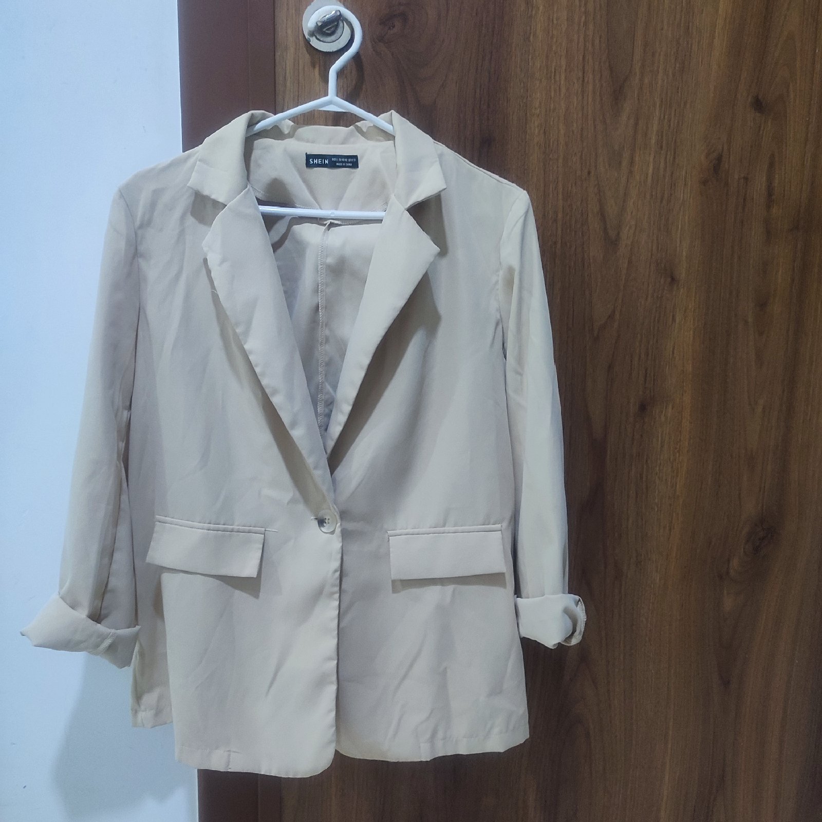 Blazer nude shein