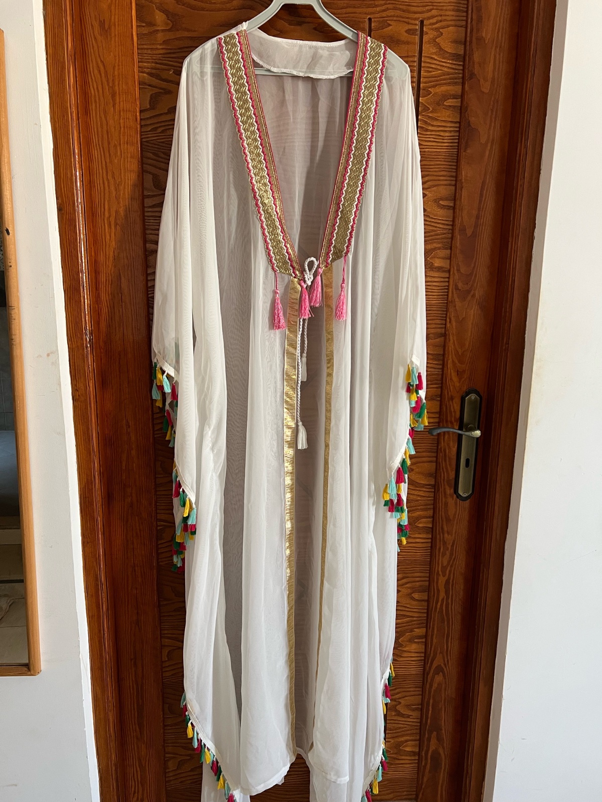 Kimono avec une touche traditionnelle 