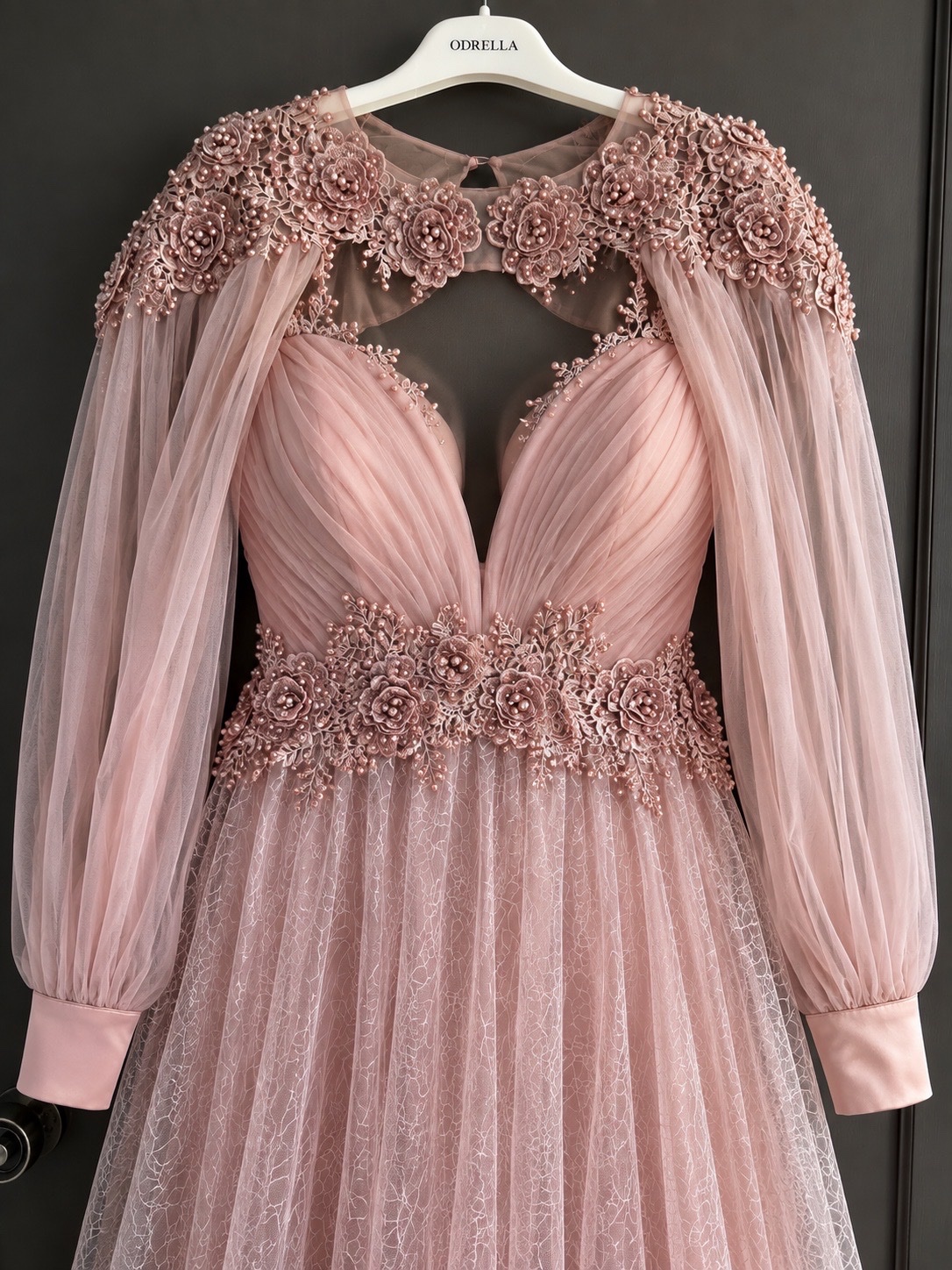 Robe rose claire