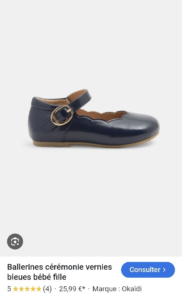 ballerines bébé obaïbi