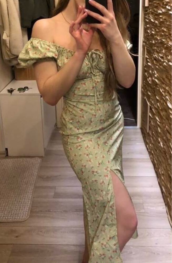 SHEIN floral french dress 
