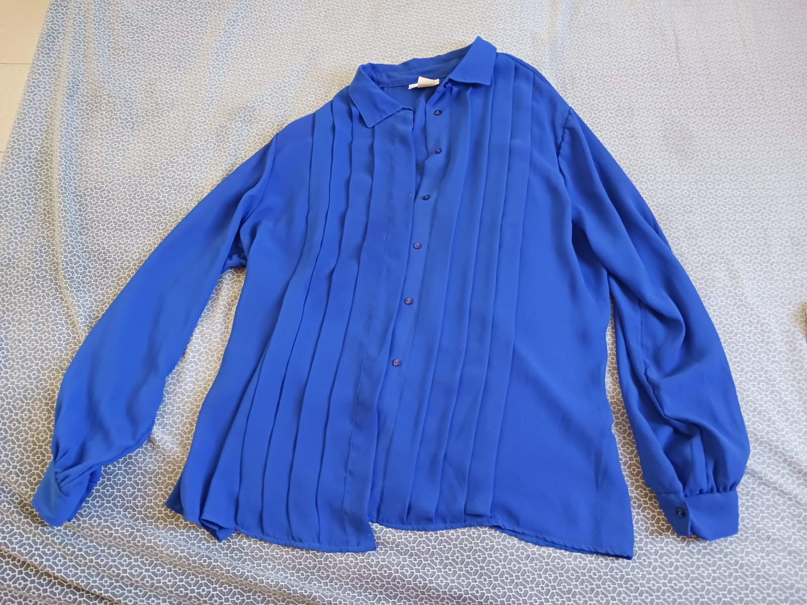 Chemise bleue 