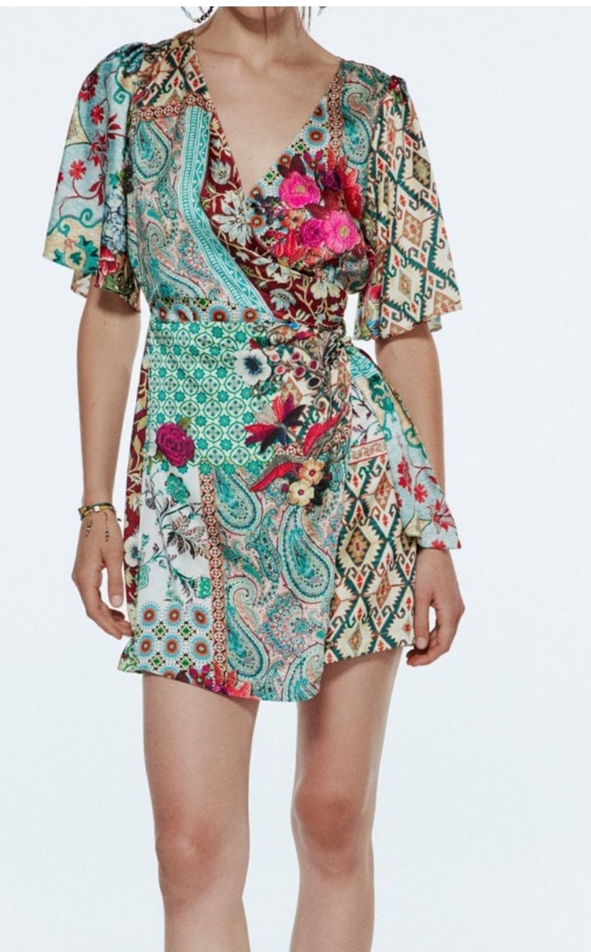 Robe portefeuille Zara