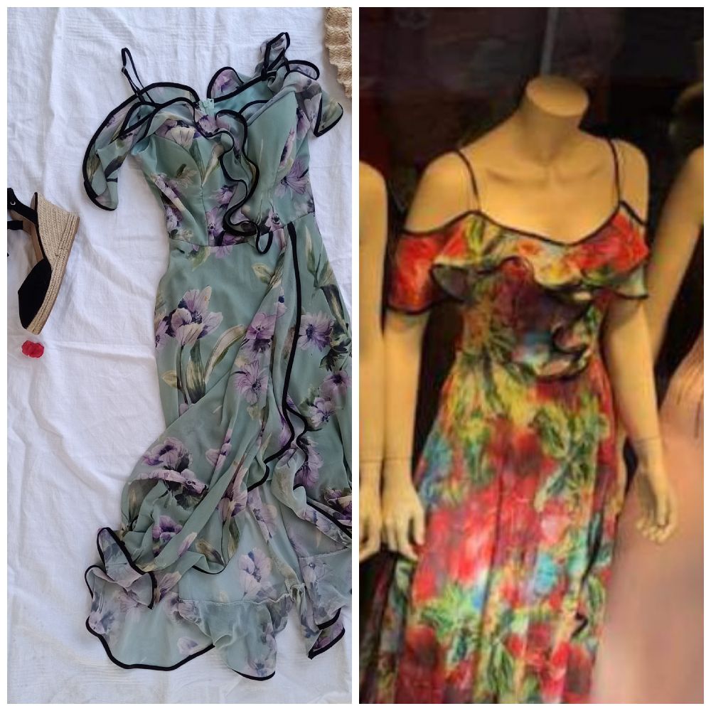 robe fleurie