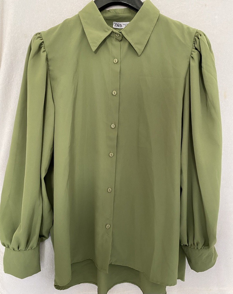 Chemise vert olive
