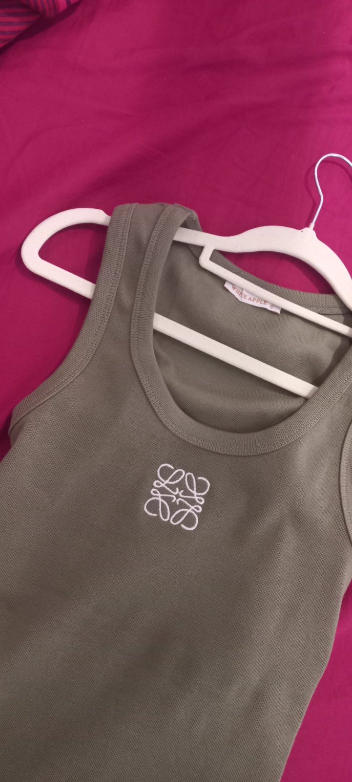 T-shirt vert de la marque loewe 
