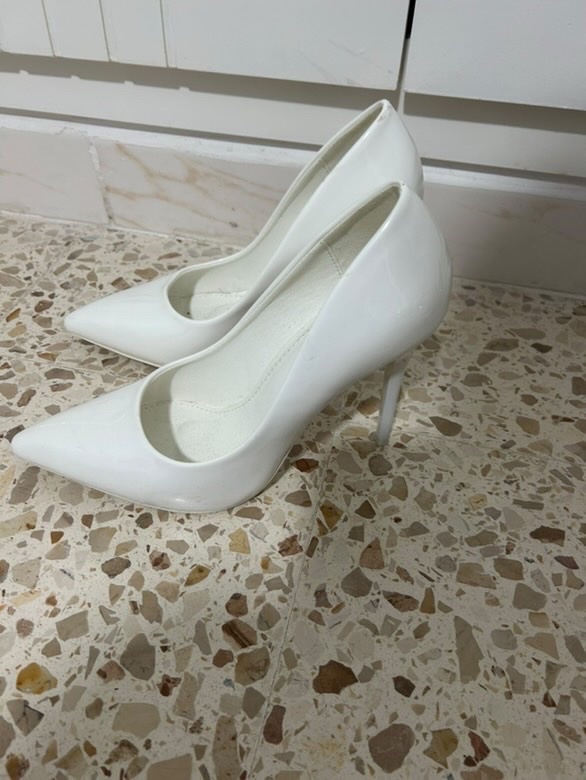 Talon (escarpins) blanc 