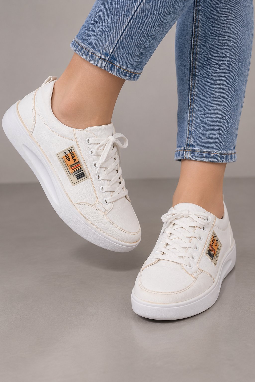 👟 Baskets blanches au style casual