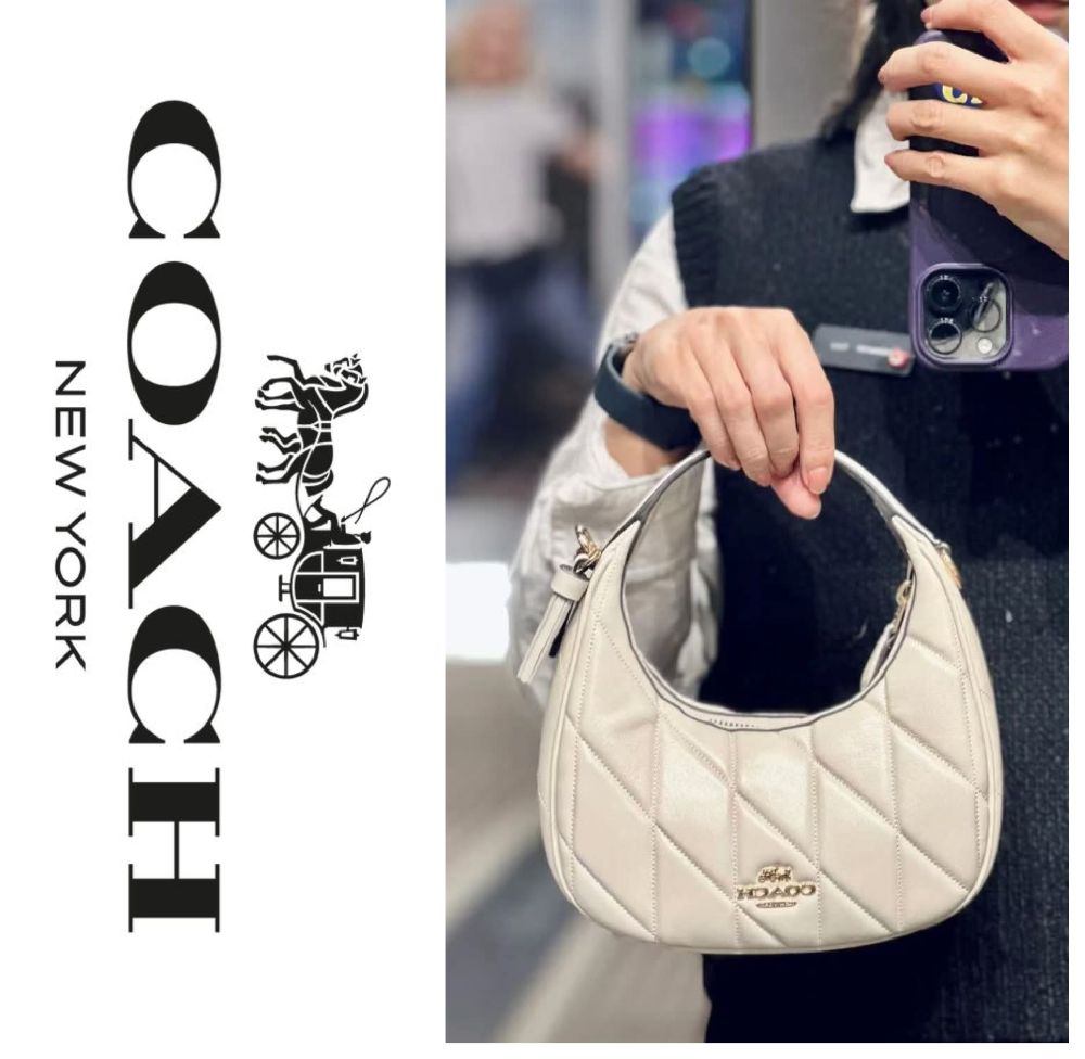 Sac Coach Carmen avec bandoulière carmen matelassé