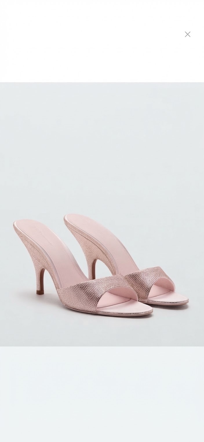 Sandales Strass talon compensé