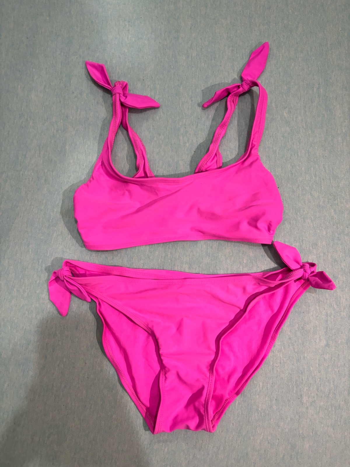 Maillot deux pieces rose 