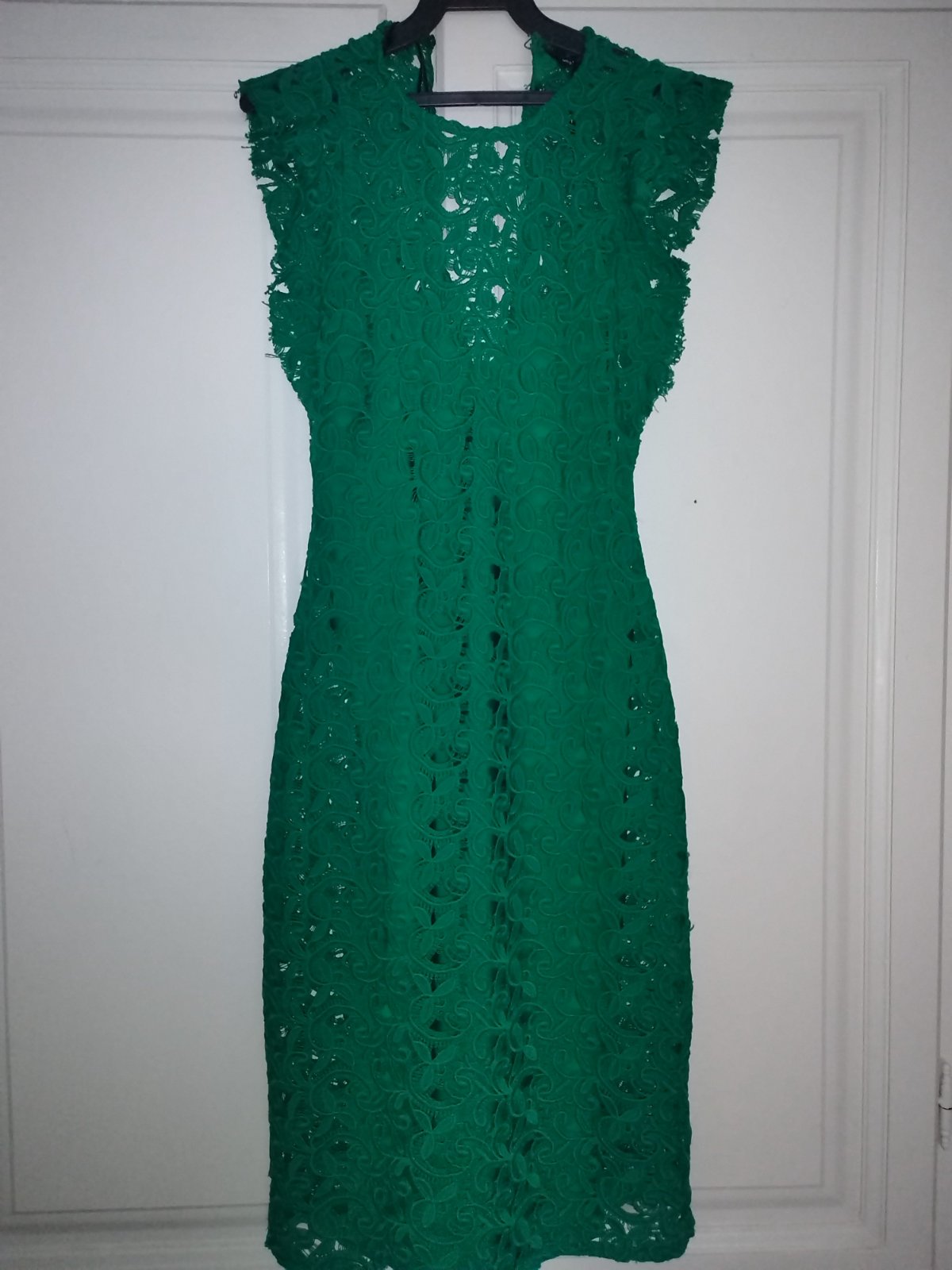 Robe midi gépure taille xs