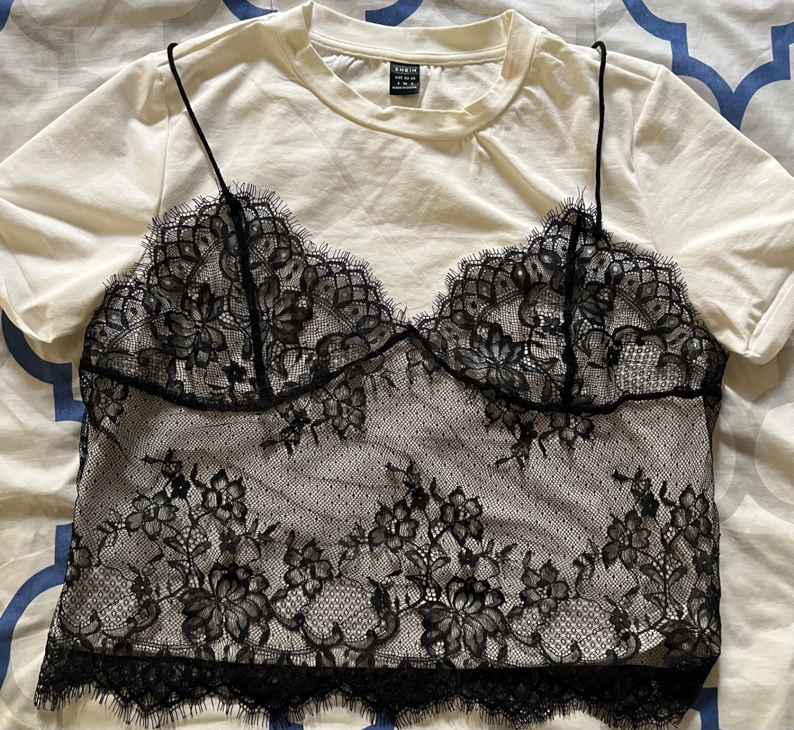 Tshirt shein taille s/m