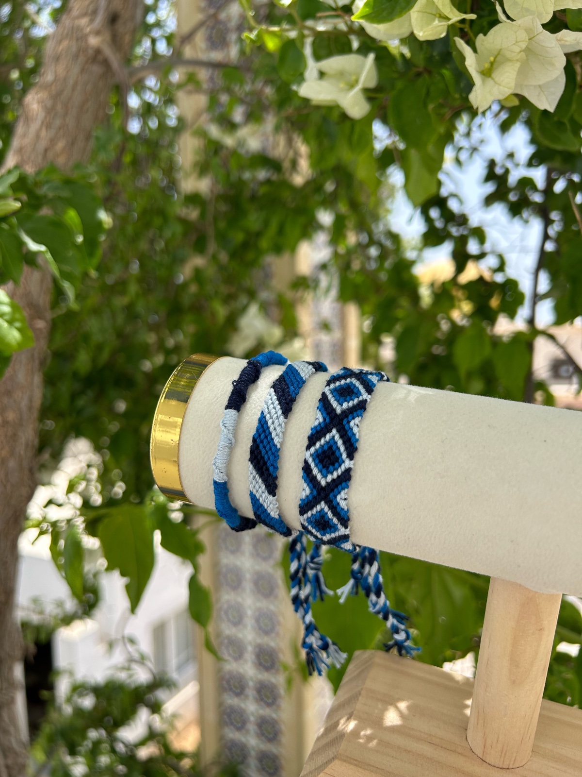 Pack 3 bracelets breseliens bleu