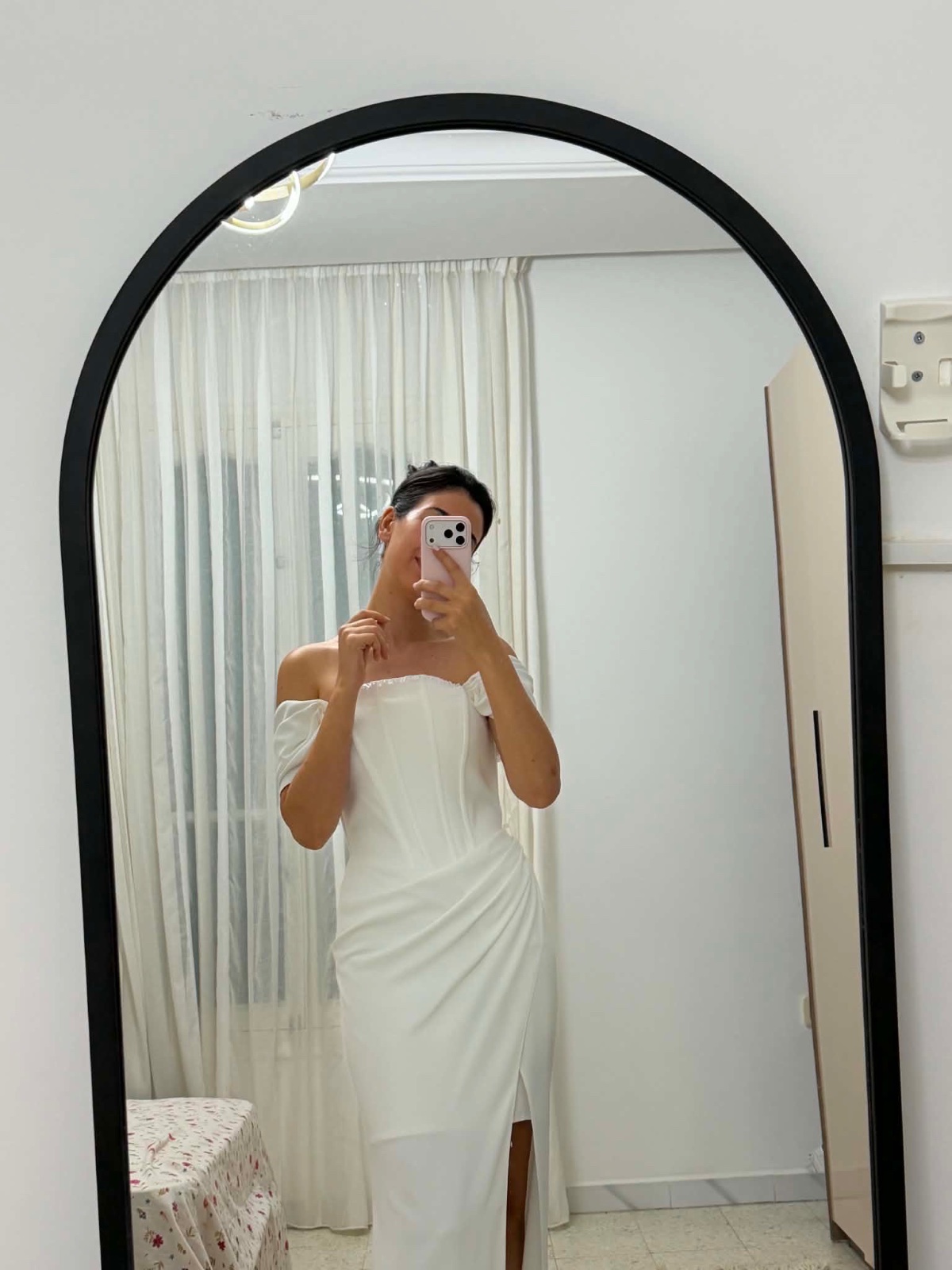 Robe blanche fiançailles