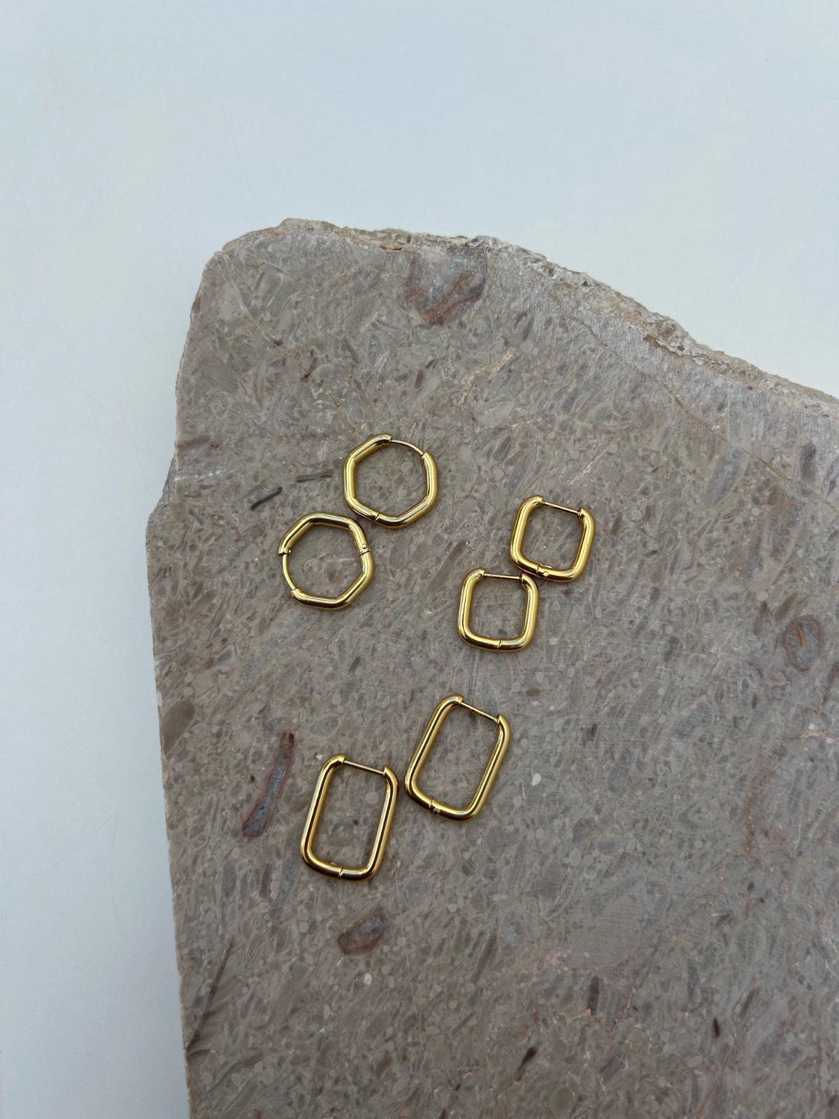 Set 3 boucles d'oreilles 