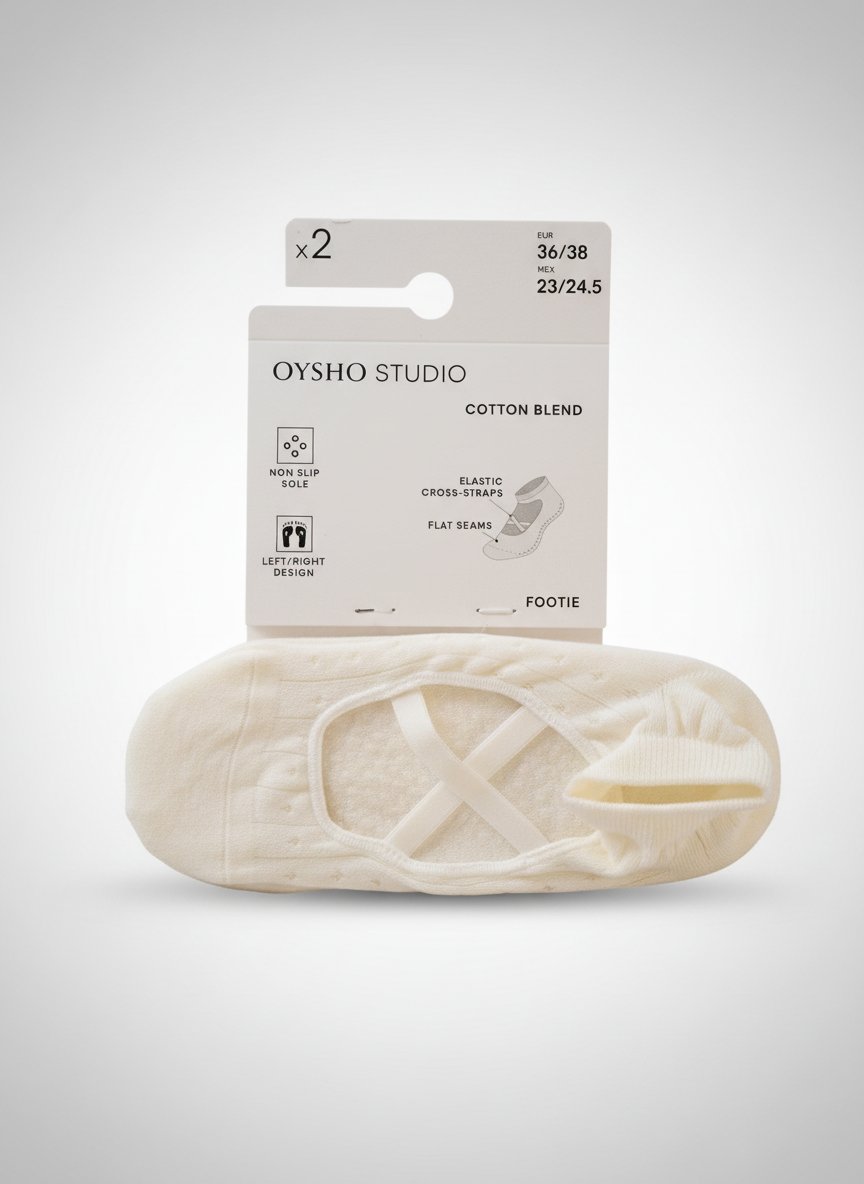  "Une" paire de chaussettes "Footie" Oysho Studio - Neuf avec étiquette