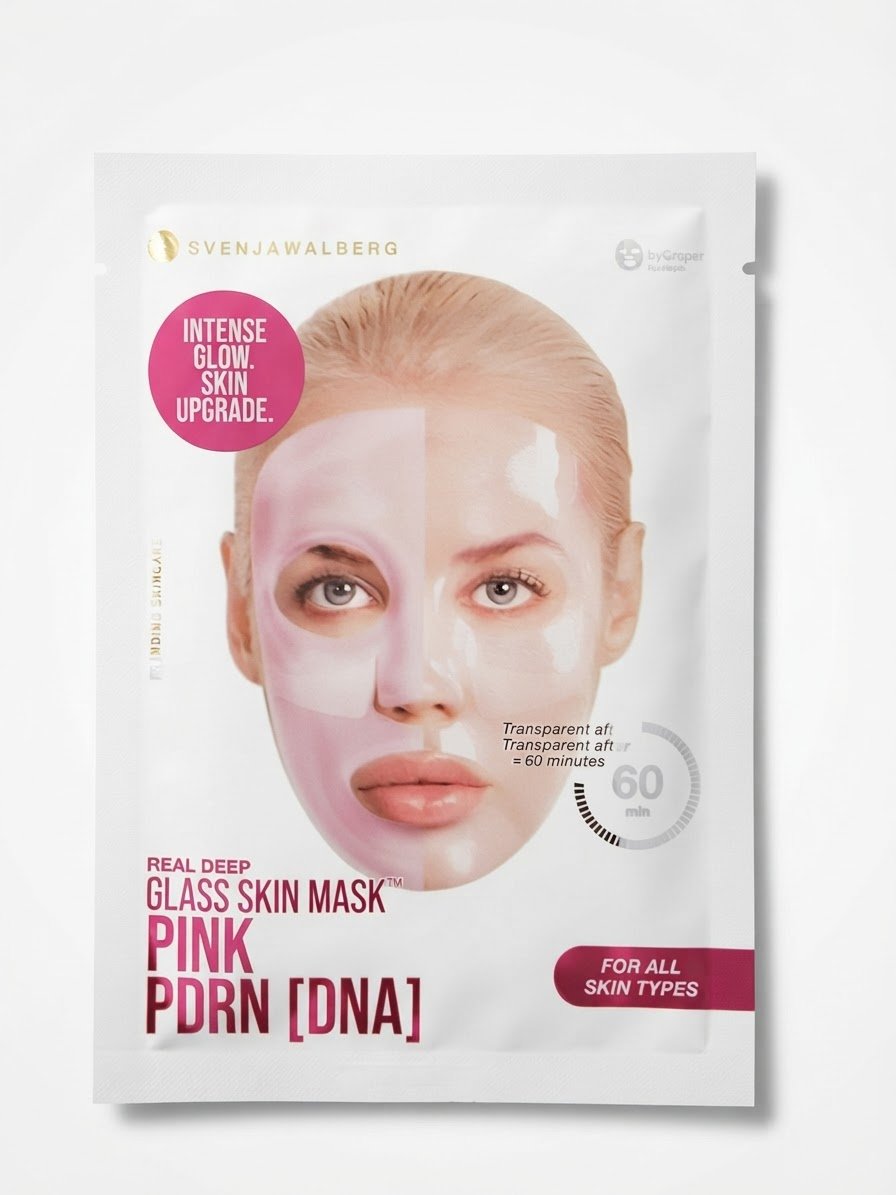 Masque visage Svenja Walberg Real Deep Glass Skin Mask - Pink PDRN 