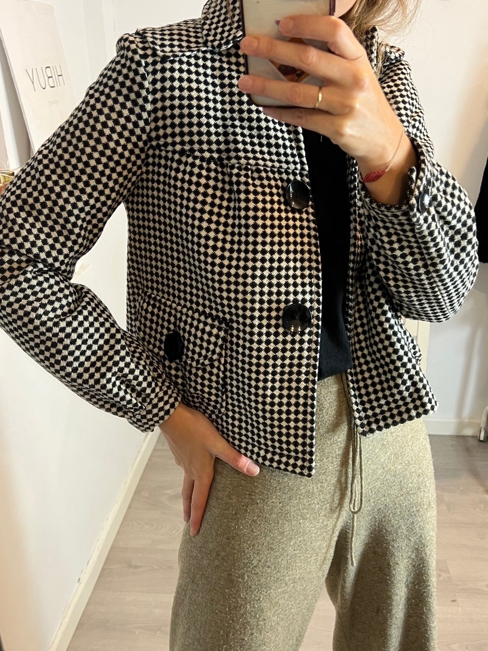 Veste zara 70% laine