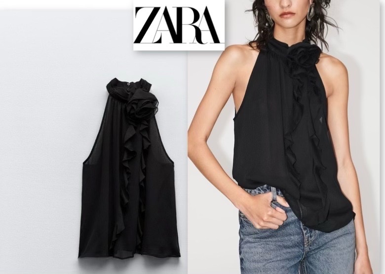 Magnifique haut zara pour l'étè