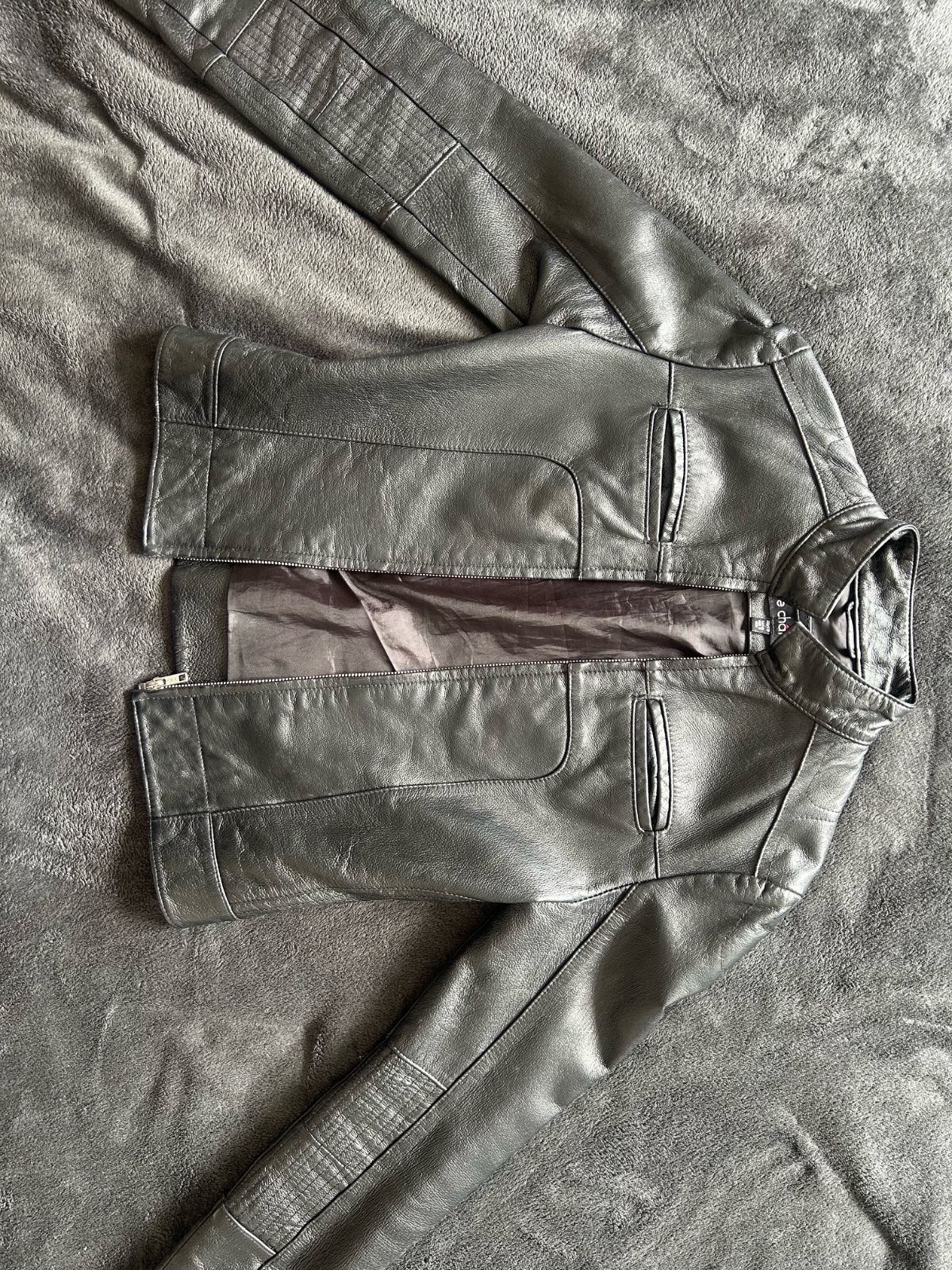 Veste cuire 