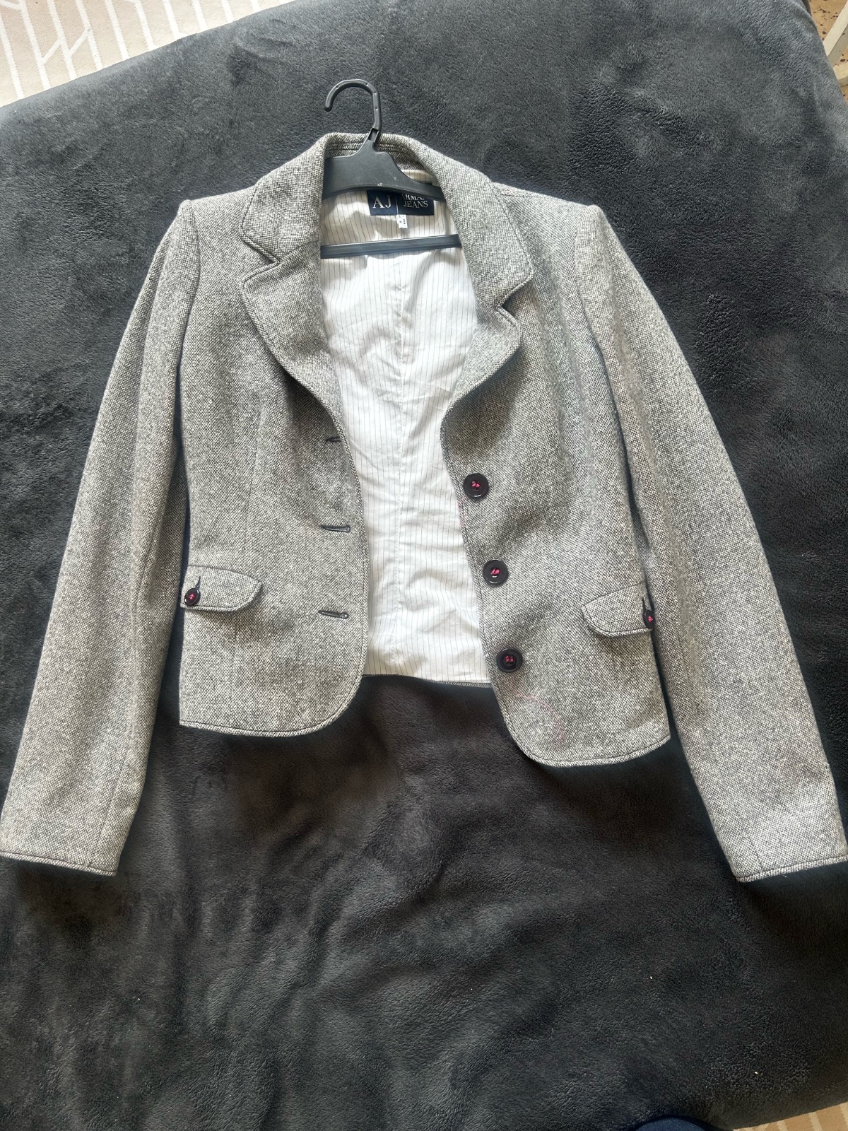 Blazer armani jeans gris 