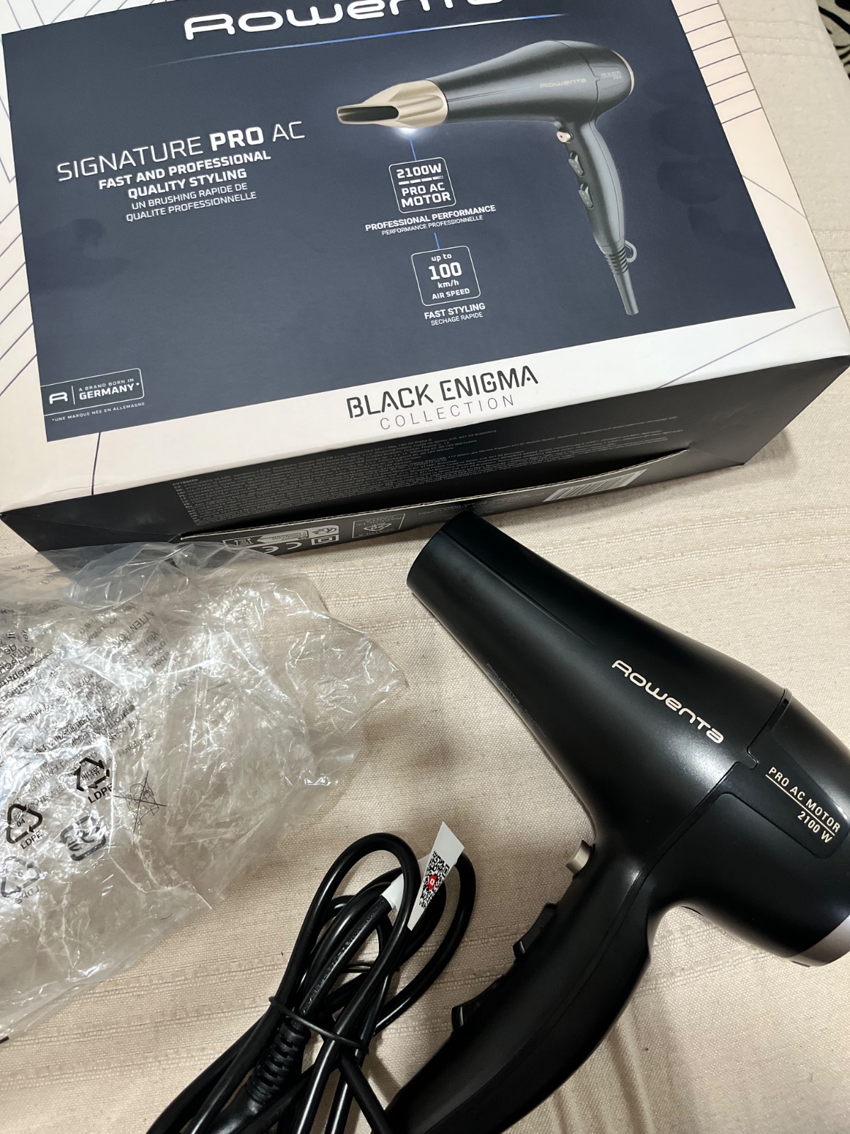 Sechoir Rowenta 2100w 