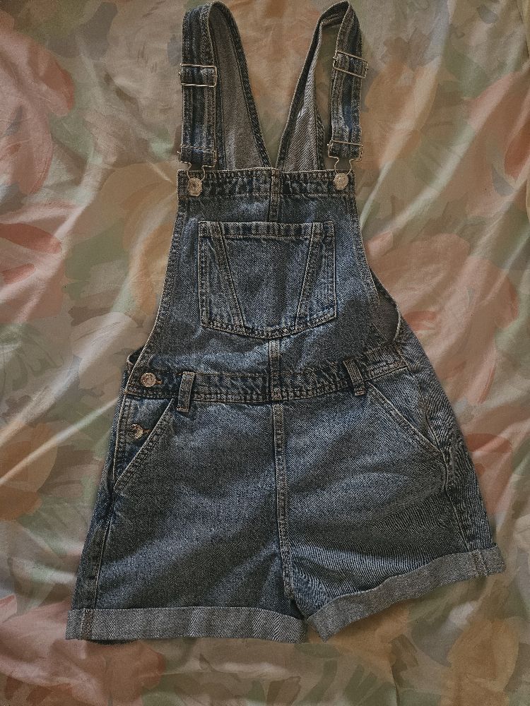 Salopette short en jean femme XS