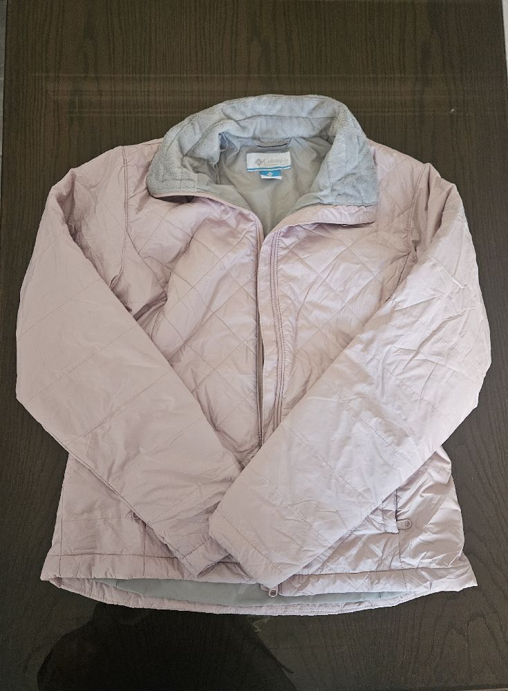 Columbia Snowmelt Valley Winter Jacket (M) Pink Grey