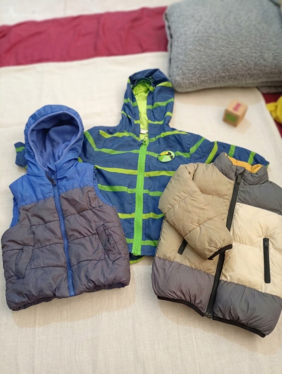 Lot de manteau garçon