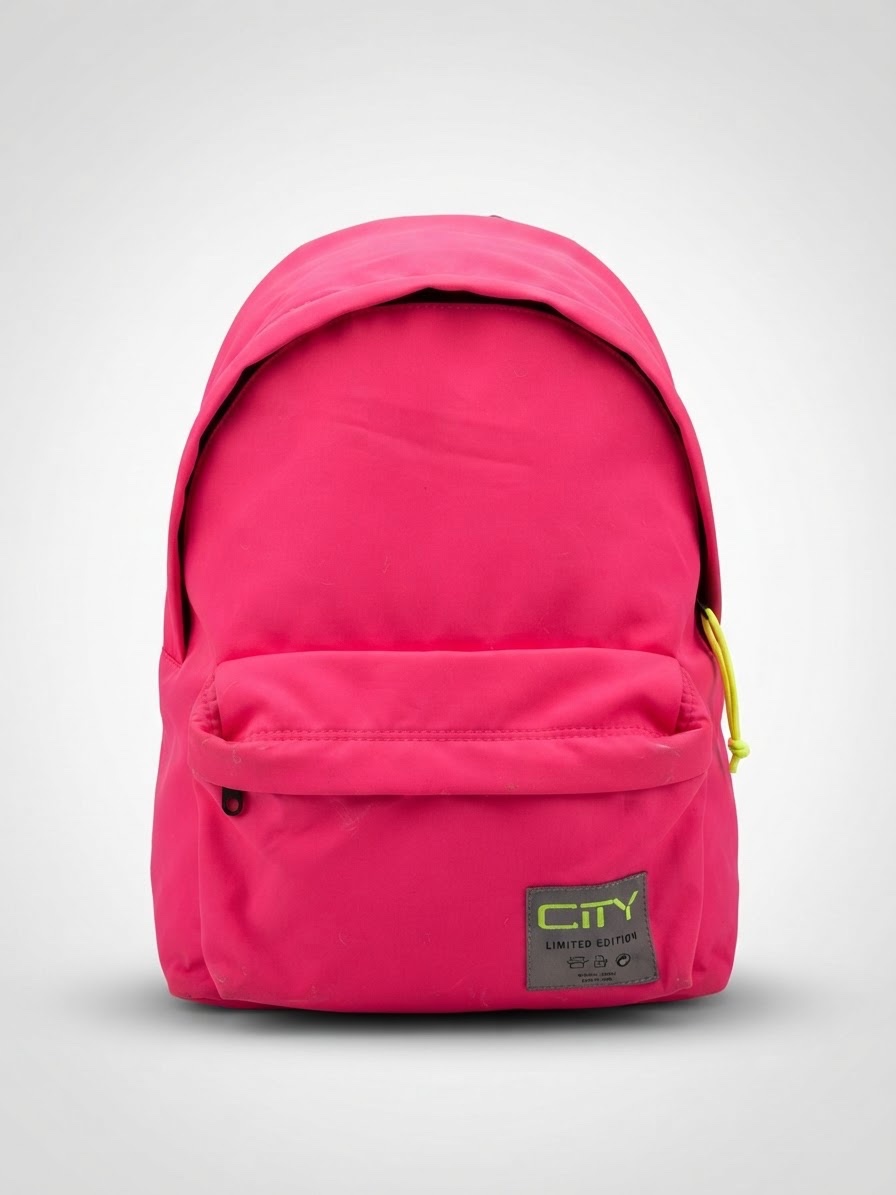 🎒 Sac à dos CITY – Rose fuchsia