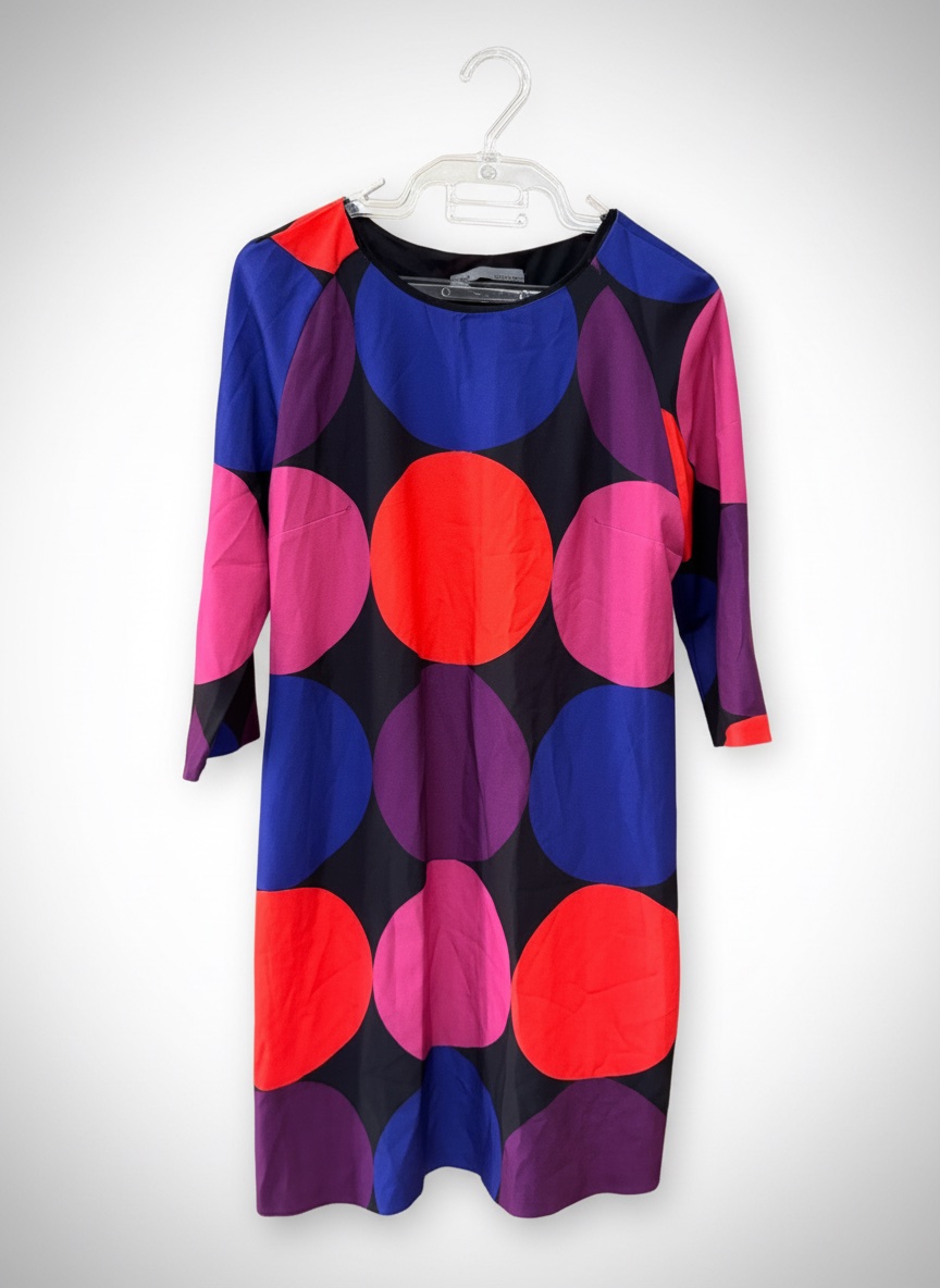Robe graphique colorée